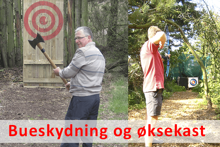 BUESKYDNING OG ØKSEKAST