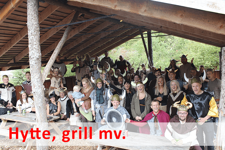 FLERE HYTTER, GRILL MV. I OMRÅDET